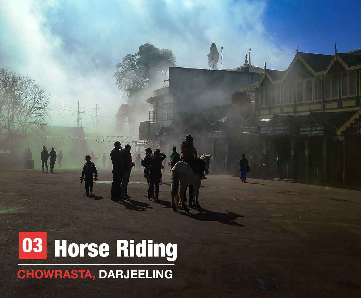 horse riding, Darjeeling